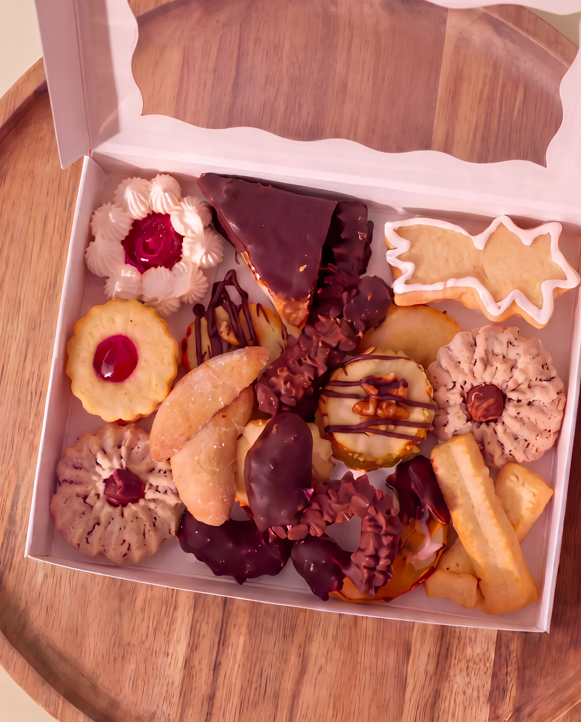 Weihnachts-Plätzchenmischung, handgemachtes Gebäck von Danny's Shop